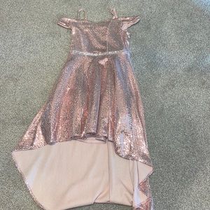 pink sparkly dress